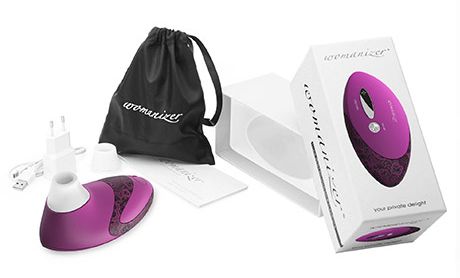 Womanizer Pro magenta - Celé balení